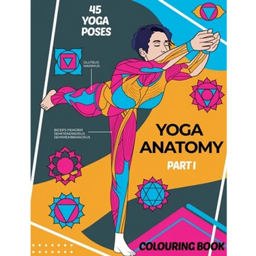 Yoga Anatomy. Colouring Book