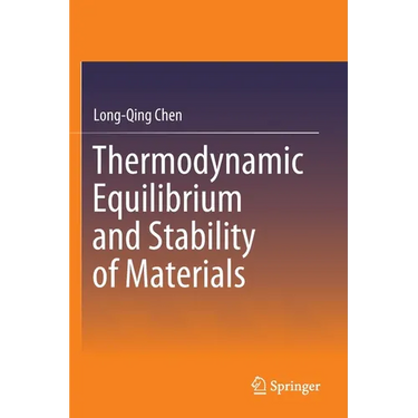 Thermodynamic Equilibrium and Stability of Materials