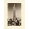 Vintage Lined Notebook Empire State Building, New York City