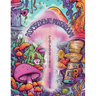 Psychedelic Mushrooms Coloring Book: Embark on a Psychedelic Humorous Coloring Book Journey: Immerse Yourself in the Vibrant World of Psychedelic Mush