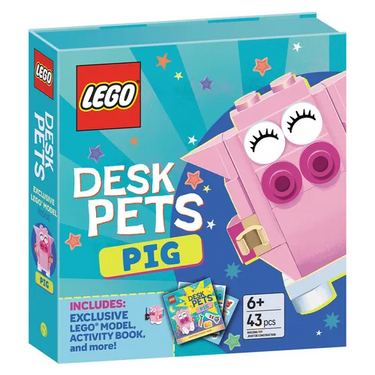 Lego(r) Books. Desk Pets: Pig