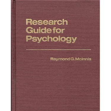 Research Guide for Psychology