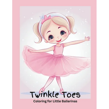 Twinkle Toes Coloring for Little Ballerinas