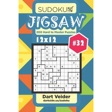 Sudoku Jigsaw - 200 Hard to Master Puzzles 12x12 (Volume 32)
