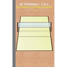 3D Volleyball 2 in 1 Tacticboard and Training Workbook: Tactics/strategies/drills for trainer/coaches, notebook, training, exercise, exercises, drills