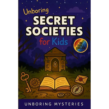 Unboring Secret Societies for Kids: Funny, Fascinating Guide to the Strangest True Secret Societies, Hidden Secrets, and Unexplained History