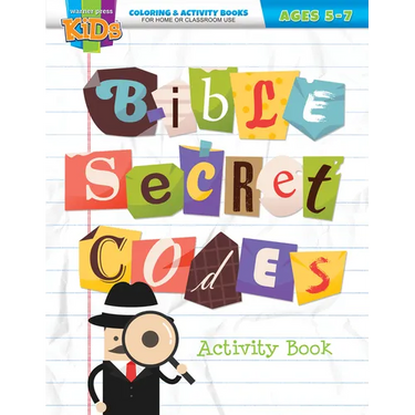 Bible Secret Codes: Coloring & Activity Book