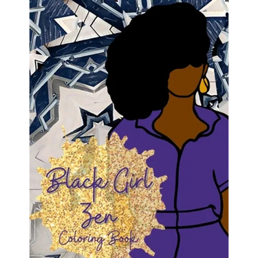 Black Girl Zen Coloring Book