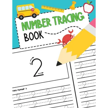 Number Tracing Book: Learn to Write Numbers 0 to 50 Handwriting Workbook for Pre K, Kindergarten and Kids Ages 3-5