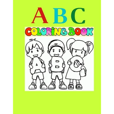 ABC coloring book: : high-quality Alphabet coloring book for kids ages 2-4.easter abc coloring book