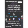 Step by step build full stack web apps in visual studio 2019 with asp.net, mysql, html, and css