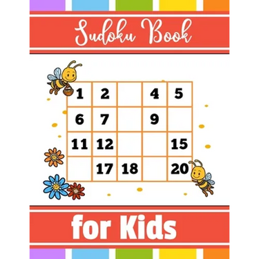 Sudoku Book For Kids: Kids Sudoku Puzzle Books Sudoku With Cute Books for Kids