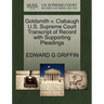 Goldsmith V. Clabaugh U.S. Supreme Court Transcript of Record with Supporting Pleadings
