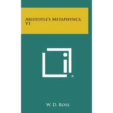 Aristotle's Metaphysics, V1
