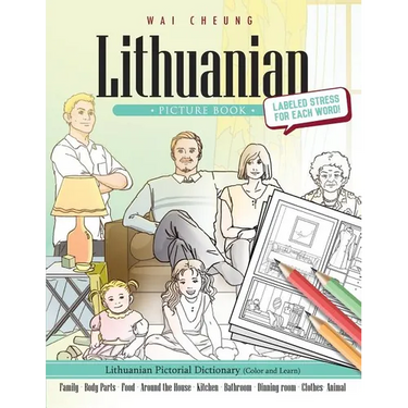 Lithuanian Picture Book: Lithuanian Pictorial Dictionary (Color and Learn)