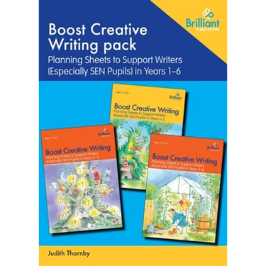 Boost Creative Writing pack: Planning Sheets to Support Writers (Especially Sen Pupils) in Years 1-6