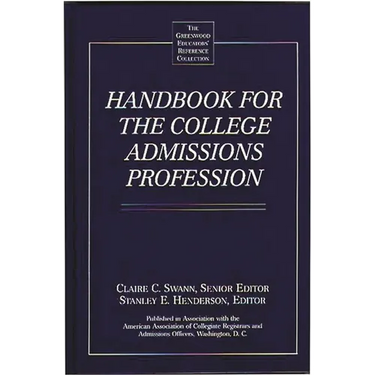 Handbook for the College Admissions Profession