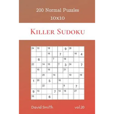 Killer Sudoku - 200 Normal Puzzles 10x10 vol.20