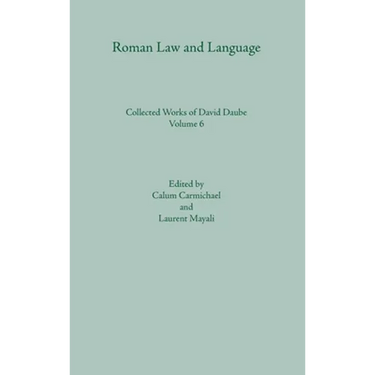Roman Law and Language