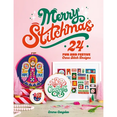 Merry Stitchmas: 24 Fun and Festive Cross Stitch Designs