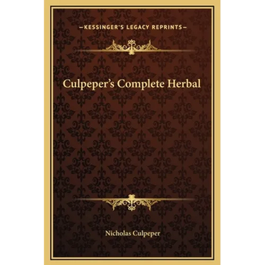 Culpeper's Complete Herbal