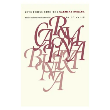 Love Lyrics from the Carmina Burana