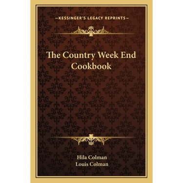 The Country Week End Cookbook