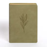 NASB Super Giant Print Reference Bible, Sage Suedesoft Leathertouch