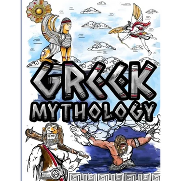 Greek Mythlogy Coloring Book: Adult Colouring Fun Stress Relief Relaxation and Escape