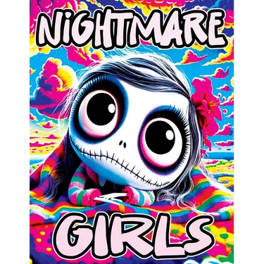Nightmare Girls: Relaxing Coloring Book for Nightmare Lovers Stress-Relieving Designs, Fantasy Illustrations and Mindful Patterns Inspi