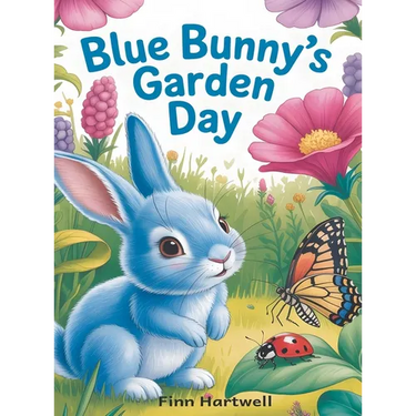 Blue Bunny's Garden Day: A Toddler's First Book About Bugs, Colors, and Nature Exploration