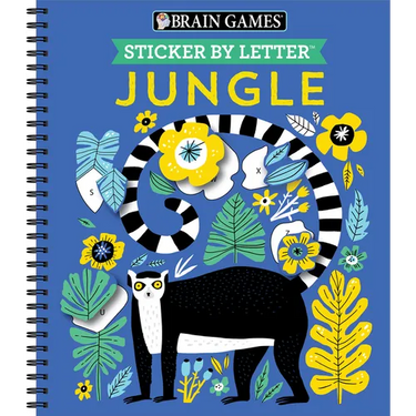Brain Games - Sticker by Letter: Jungle