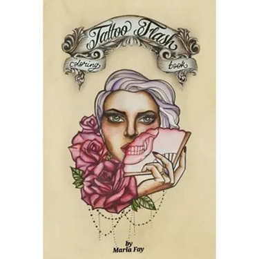 Tattoo Flash Coloring Book