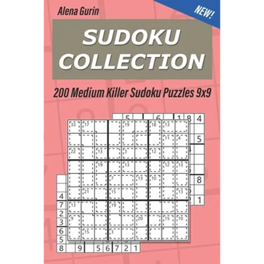 Sudoku Collection: 200 Medium Killer Sudoku Puzzles 9x9