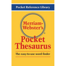Merriam-Webster's Pocket Thesaurus - Newest Edition