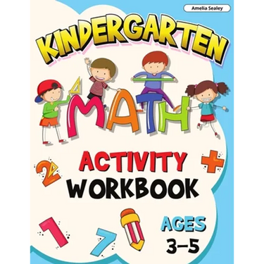 Preschool Math Activity Book Ages 3-5: Math Workbook for Preschoolers, Preschool Math at Home, Preschool Math Workbook