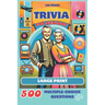 Trivia for Seniors: 500 Multiple-Choice Questions from the 1950s to the 1990s: Large Print Activity Quiz Book to Challenge Your Memory and Keep Brain