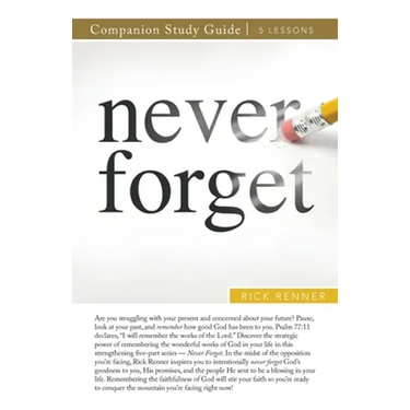 Never Forget Study Guide