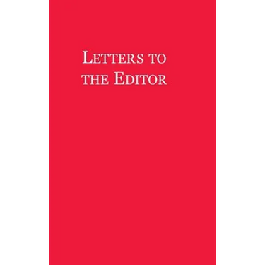 Letters to the Editor