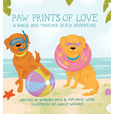 Paw Prints of Love: A Rhed and Thatcher Beach Adventure