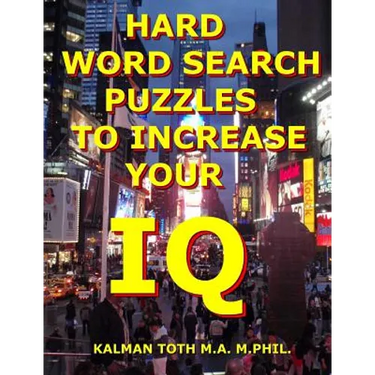 Hard Word Search Puzzles To Increase Your IQ