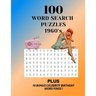 100 Word Search Puzzles - 1960's