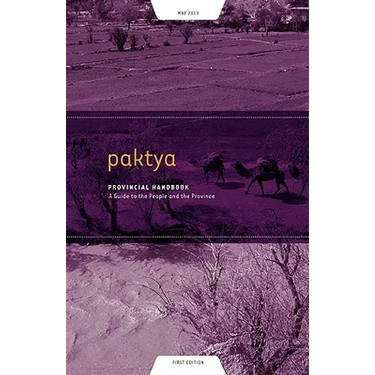 Paktya Provincial Handbook: A Guide to the People and the Province