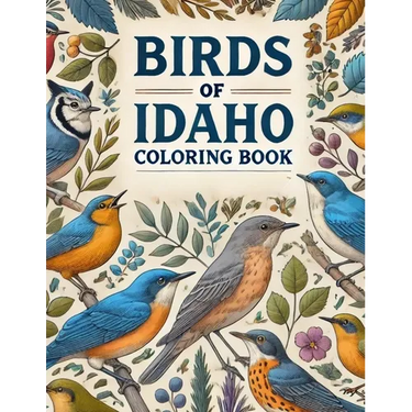 Birds of Idaho Coloring Book