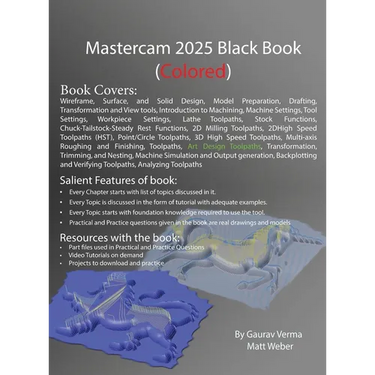 Mastercam 2025 Black Book: (Colored)