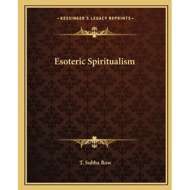 Esoteric Spiritualism