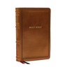 KJV Large Print Reference Bible, Brown Leathersoft, Red Letter, Comfort Print (Sovereign Collection): Holy Bible, King James Version
