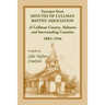 Excerpts from Minutes of Cullman Baptist Association of Cullman County, Alabama and surrounding counties, 1883-1946