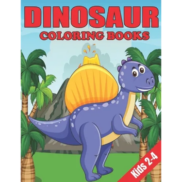 Dinosaur Coloring Books Kids 2-4: Dinosaur Gifts for Boys - Paperback Coloring to