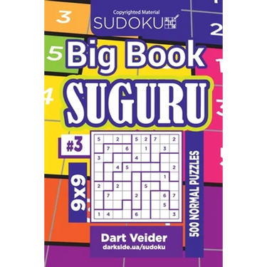 Sudoku Big Book Suguru - 500 Normal Puzzles 9x9 (Volume 3)